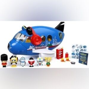Audiopipe Ryan's World Combo Panda World Tour Airplane Playset